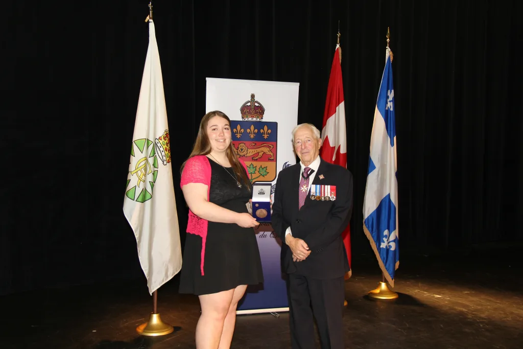 Marianne-Forgues médaille lieutenant gouverneur