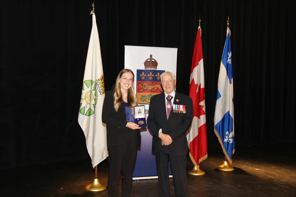 Marie-Pier Petitpas médaille lieutenant gouverneur