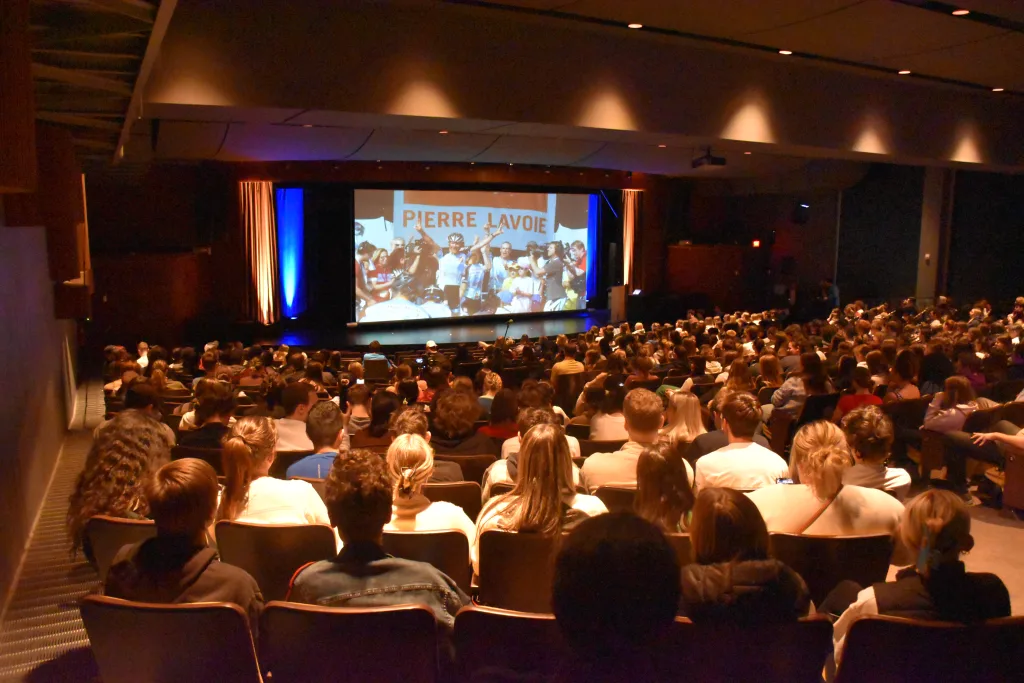 Conférence inspirante de Pierre Lavoie