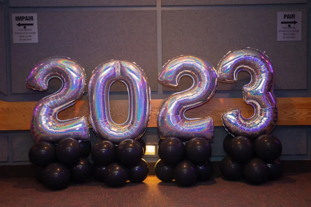 L'année 2023 en ballons sur scène