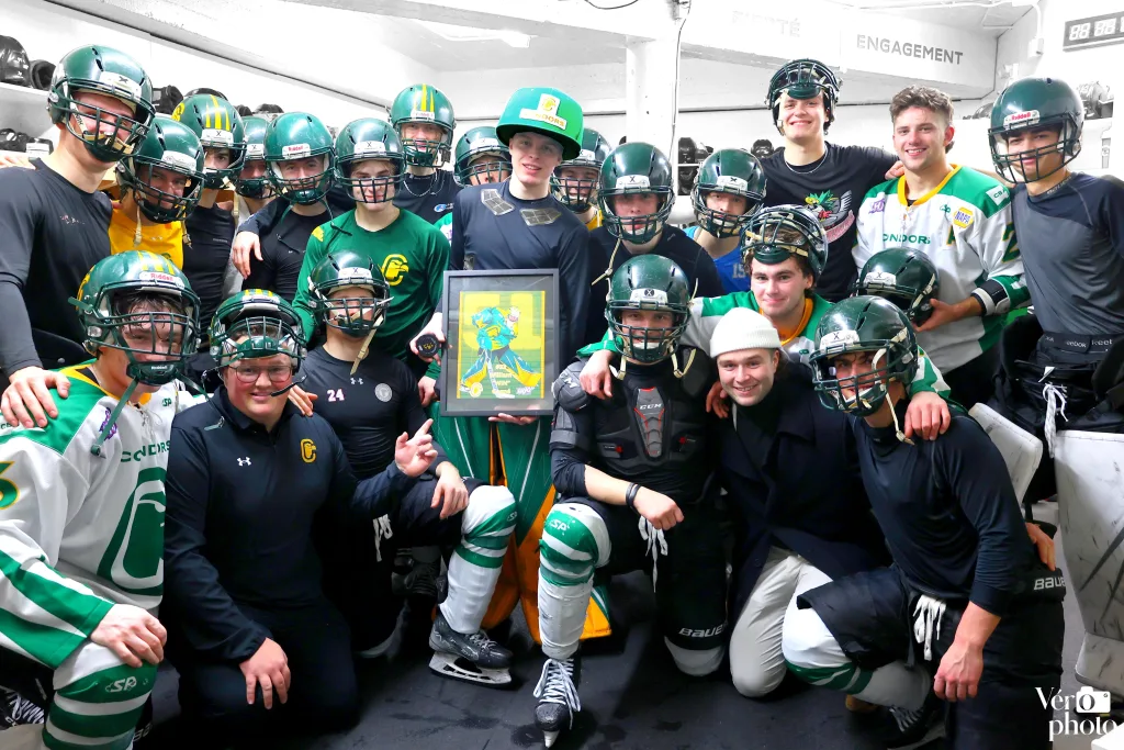 Équipe Condors hockey chambre joueurs