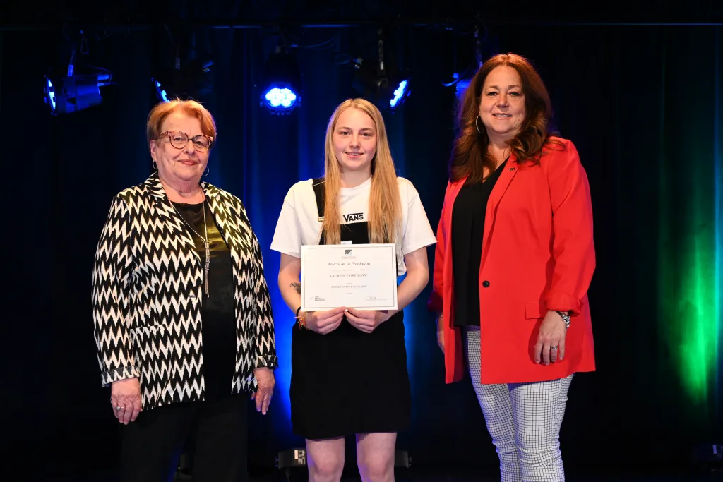 Bourse Persévérance scolaire • Laurence Grégoire (Techniques d’éducation spécialisée)