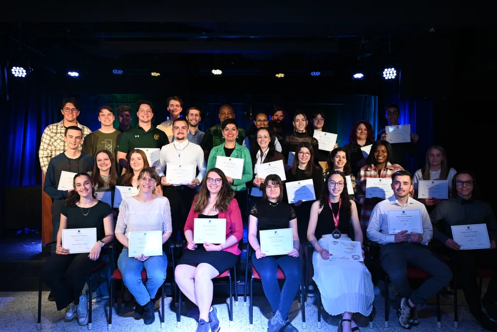 Récipiendaires des bourses du printemps de la Fondation du Cégep 2024