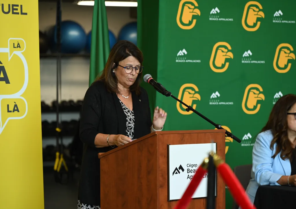 Anne Vaillancourt, directrice générale de Promutuel Assurance du St-Laurent aux Appalaches