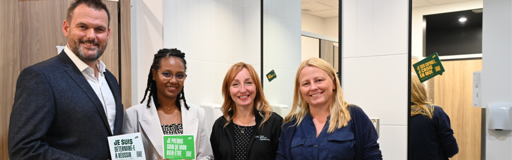 Jean-Philippe Vachon, Fabienne Delanne, Audrey Michaud et Sophie Cliche