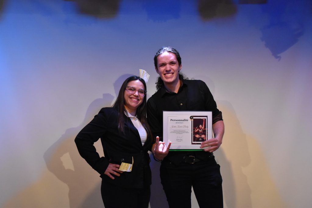 Justin-Xavier Boily, personnalité artistique de l’année